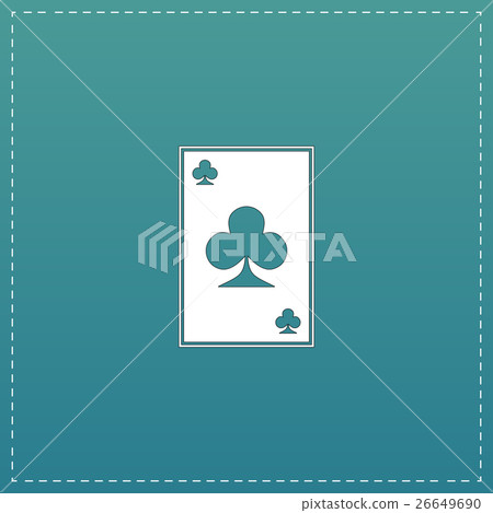 Clubs card icon Clubs card icon 26649690