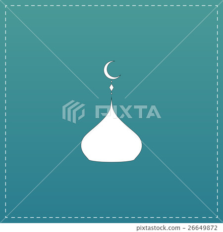 mosque dome icon 26649872