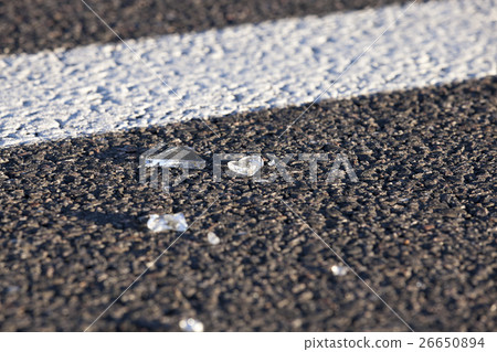 glass on the pavement glass on the pavement 26650894