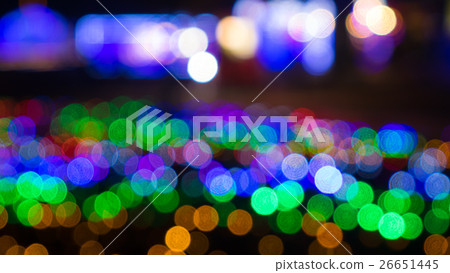 聖誕節照明模糊材料 聖誕節照明模糊材料 26651445