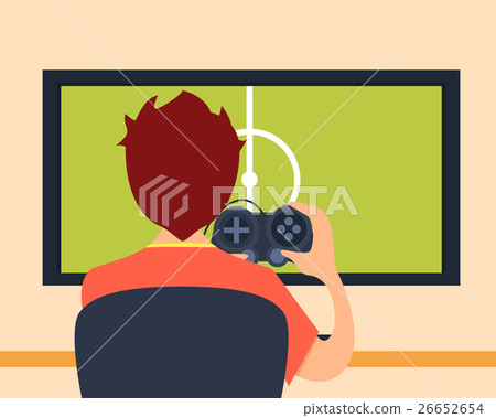 Stock Illustration: Video game