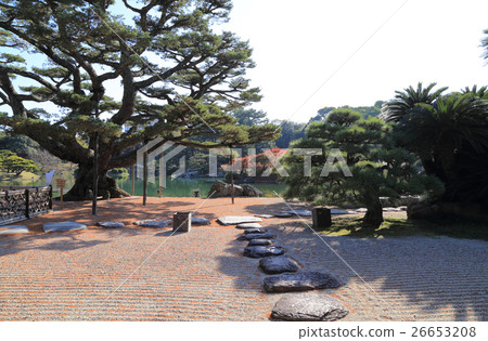 特別景點“Rurin Park”從Kiki Tatei第一視圖邊緣觀賞秋季南花園南湖 26653208