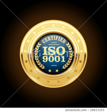 ISO 9001 standard medal - quality management ISO 9001 standard medal - quality management 26653355