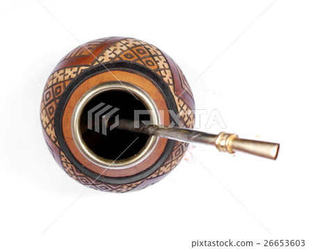 calabash and metal straw 26653603