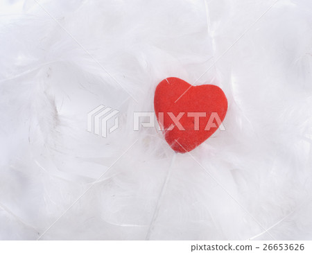 Feathers and heart 26653626