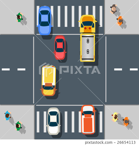 Top view from city 26654113