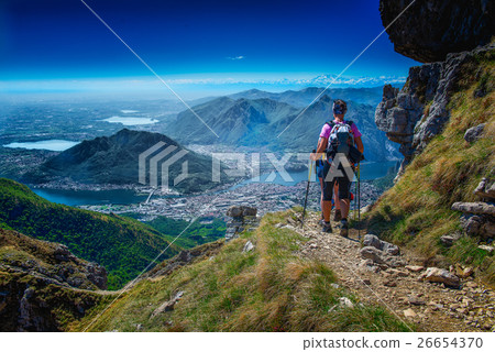 Trekking in the Alps Trekking in the Alps 26654370