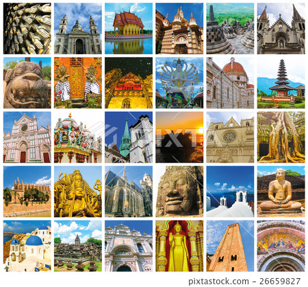 World Monuments Collage 26659827