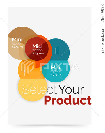 Business flyer circle abstract background Business flyer circle abstract background 26659958