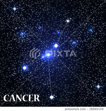Symbol Cancer Zodiac Sign. Vector Illustration. 26660149