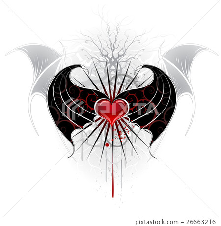 red heart of a vampire red heart of a vampire 26663216