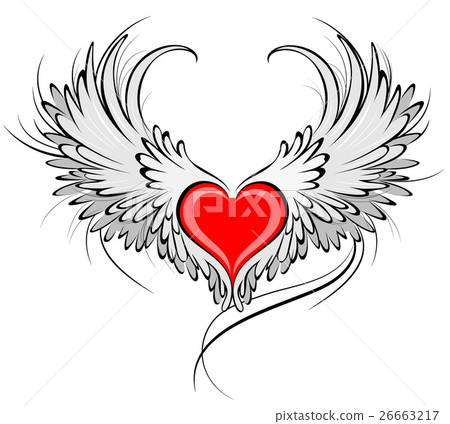 red heart of an angel red heart of an angel 26663217