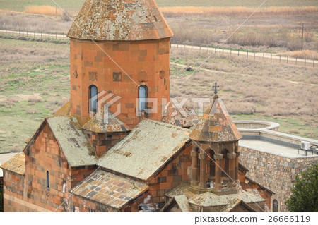 Ancient monastery Khor Virap in Armenia 26666119