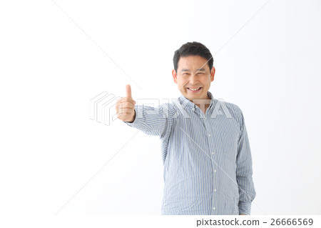 Middle-aged men happy 26666569