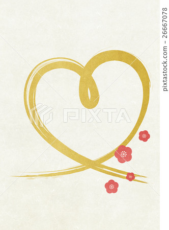 Heart [Japanese style background/series] 26667078