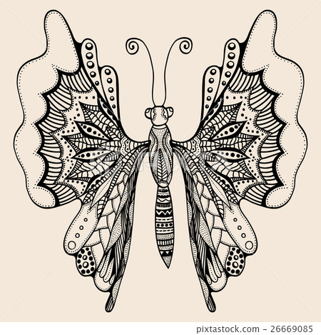 Amazing wonderland fly butterfly 26669085