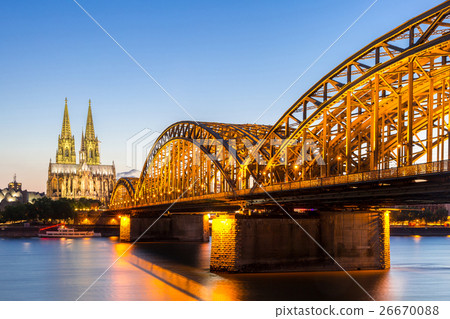 Stock Photo: Cologne Cathedral Germany