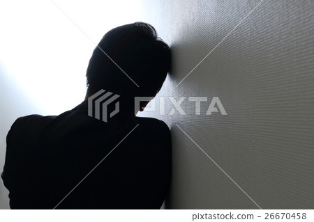 depressed businessman depressed businessman 26670458