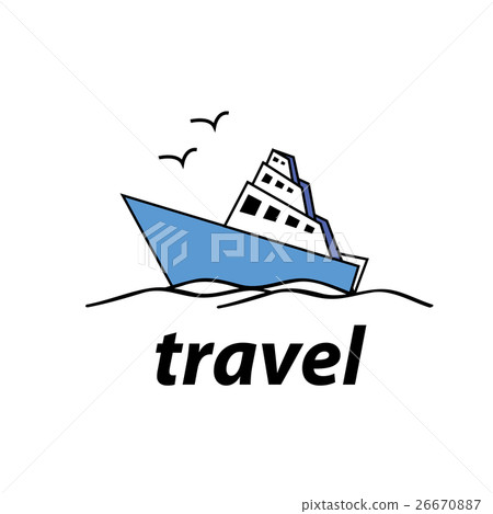 Vector logo travel 26670887