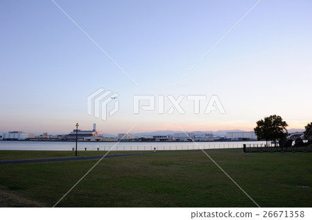 Scenery of Hakata Bay 26671358
