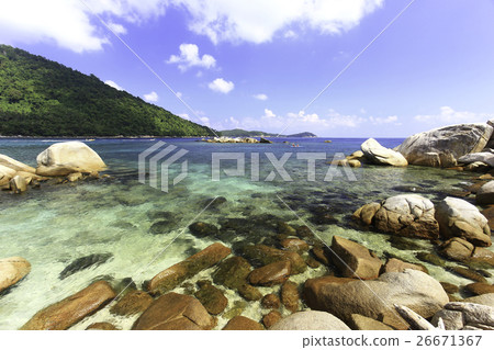 Beautiful seascape at Perhentian islands, Malaysia 26671367