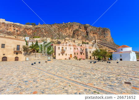 Monemvasia the medieval town in Peloponnese Monemvasia the medieval town in Peloponnese 26671652
