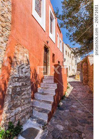Monemvasia the medieval town in Peloponnese Monemvasia the medieval town in Peloponnese 26671681