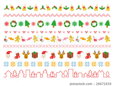 Christmas line material set 26672839