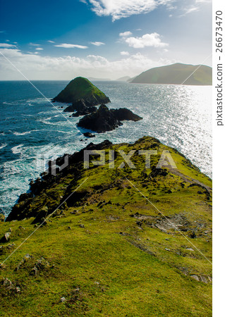 Coast Of Slea Head in Kerry In Ireland Coast Of Slea Head in Kerry In Ireland 26673470