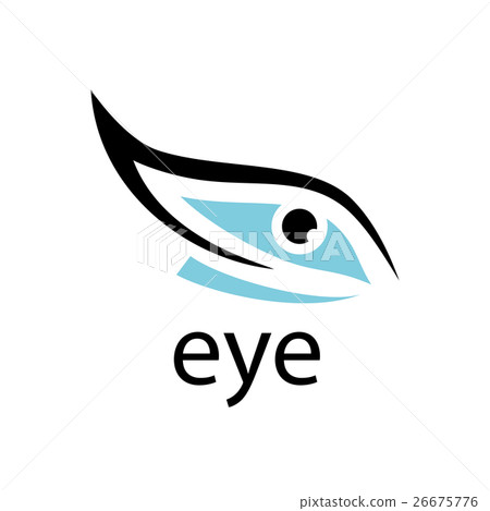 Vector logo eye 26675776