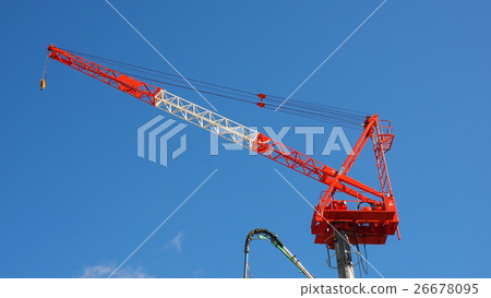 Construction site crane 26678095