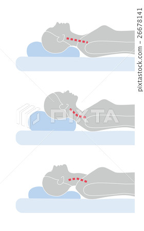 睡姿_枕高 26678141