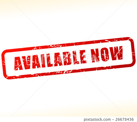 available stamp on white background - Stock Illustration [26678436] - PIXTA