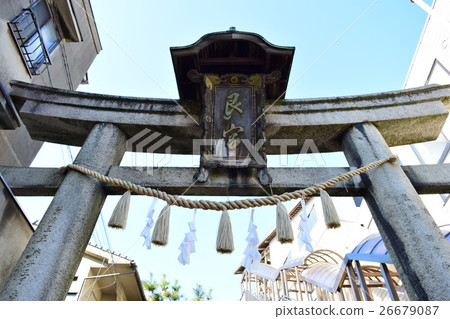 神社的鳥居 26679087