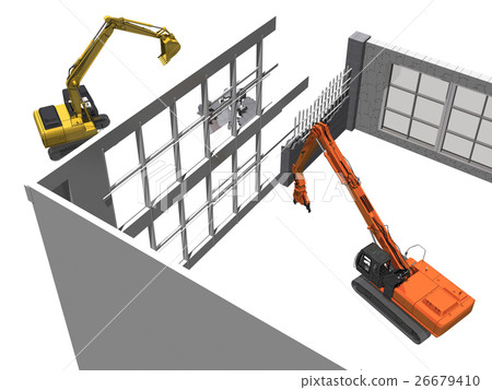 Demolition work 26679410