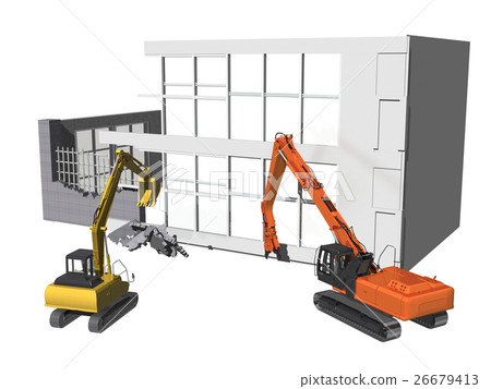 Demolition work 26679413