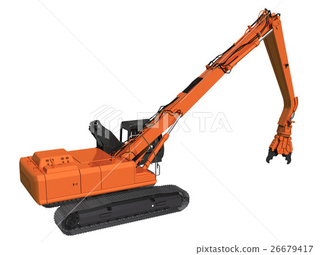 重型機械(破碎機,大型機械,破碎機) 重型機械(破碎機,大型機械,破碎機) 26679417