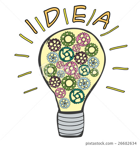 bulb idea concept design, 26682634