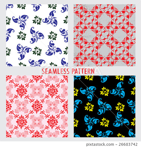 set of four vector patterns set of four vector patterns 26683742