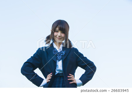 Girls high school student 26683945