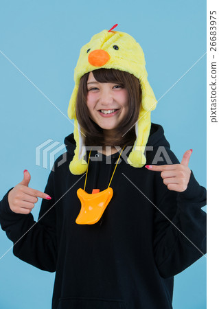 Young lady's New Year 26683975