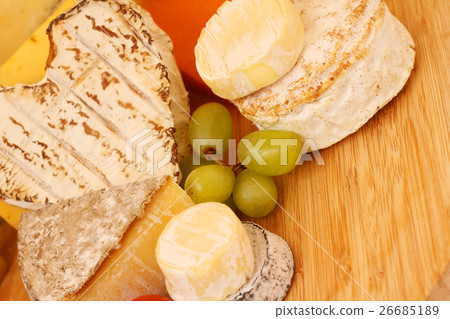 Various types of cheese Various types of cheese 26685189