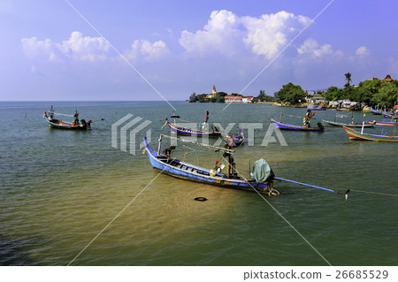 Fisherman village at Koh Samui, Thailand. 26685529
