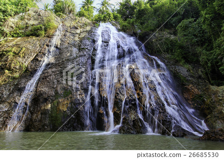 Thailand, Koh Samui (Samui Island), Na Muang Falls Thailand, Koh Samui (Samui Island), Na Muang Falls 26685530