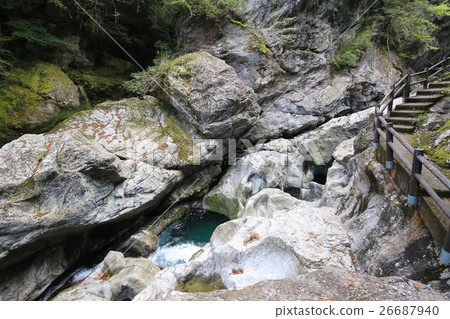 Ehime Prefecture Hakka Valley Hakka Piercing Group Ehime Prefecture Hakka Valley Hakka Piercing Group 26687940