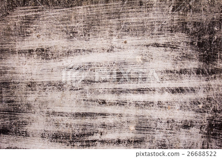 Grunge scratch black and white concrete background 26688522