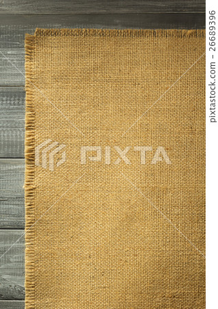 burlap hessian sacking on wood burlap hessian sacking on wood 26689396