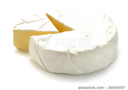piece of cheese cheese isolated on white piece of cheese cheese isolated on white 26689397
