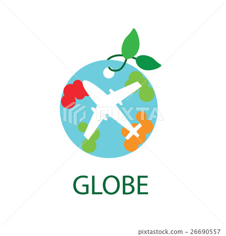 vector logo globe vector logo globe 26690557
