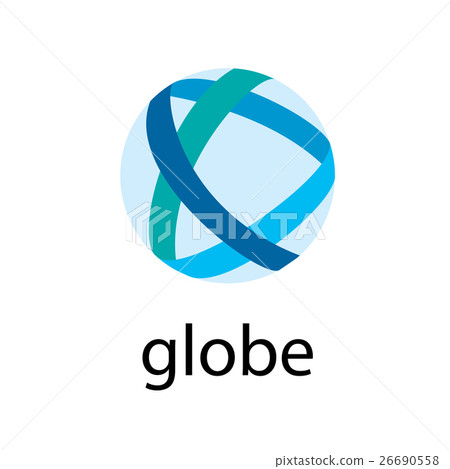 vector logo globe vector logo globe 26690558